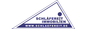 Das Logo der Firma Schl&auml;fereit Immobilien