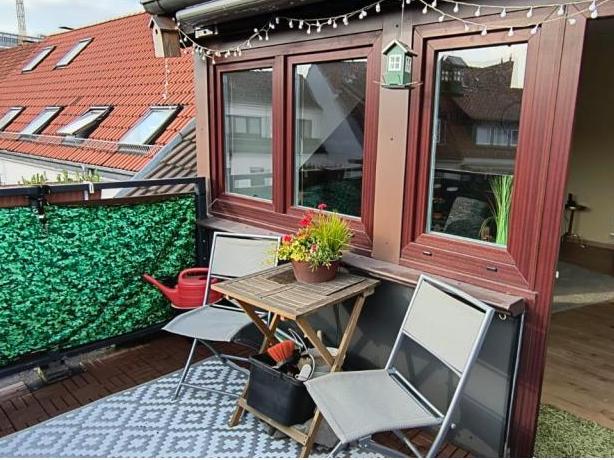 Balkonterrasse 3 Zimmer Wohnung: Balkonterrasse